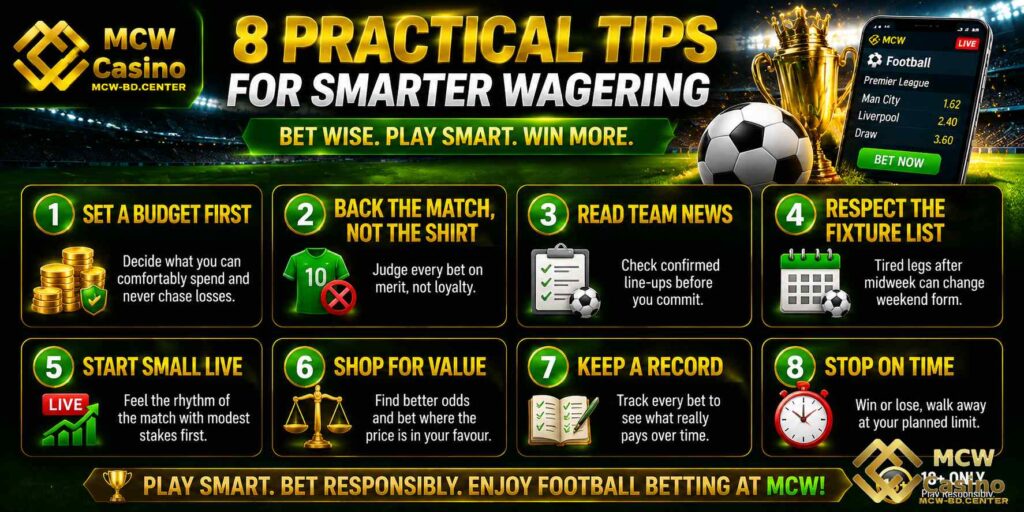 8 Practical Tips for Smarter Wagering