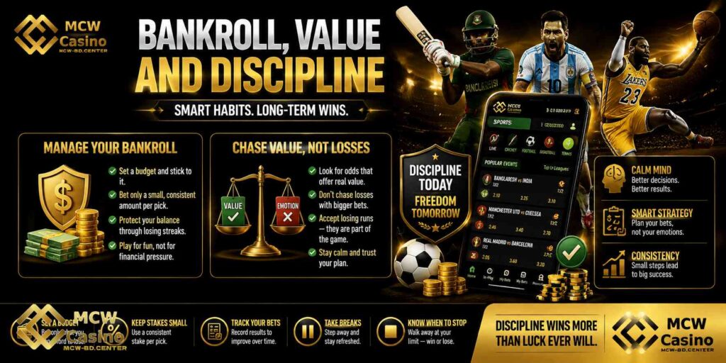 Bankroll, Value and Discipline