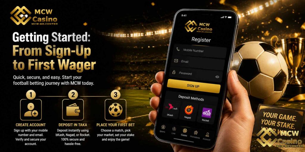 Getting Started: From Sign-Up to First Wager