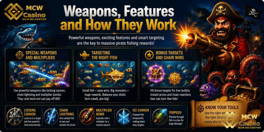 Weapons, Features and How They Work