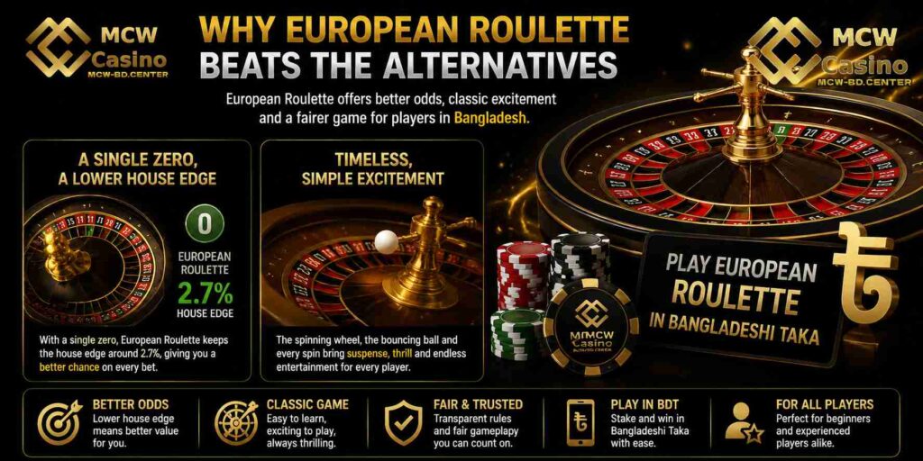Why European Roulette Beats the Alternatives