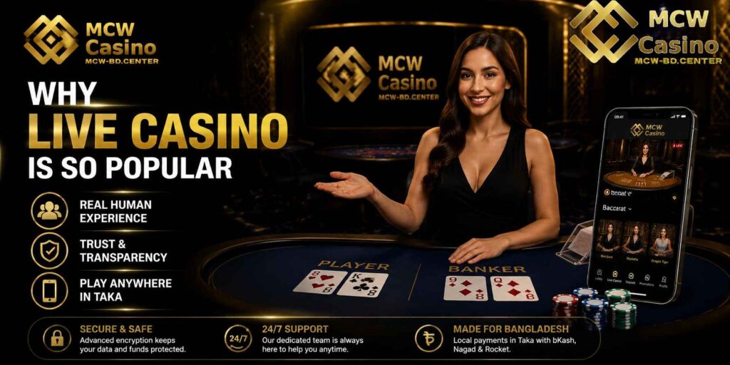 Why Live Casino Is So Popular